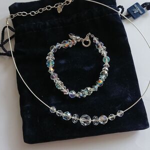 Swarovski necklace & bracelets set
